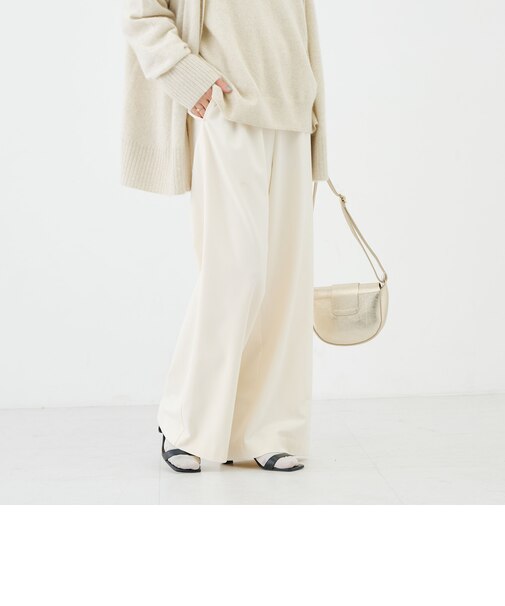 《吸湿発熱》ウォッシャブル裏起毛WARMパンツ