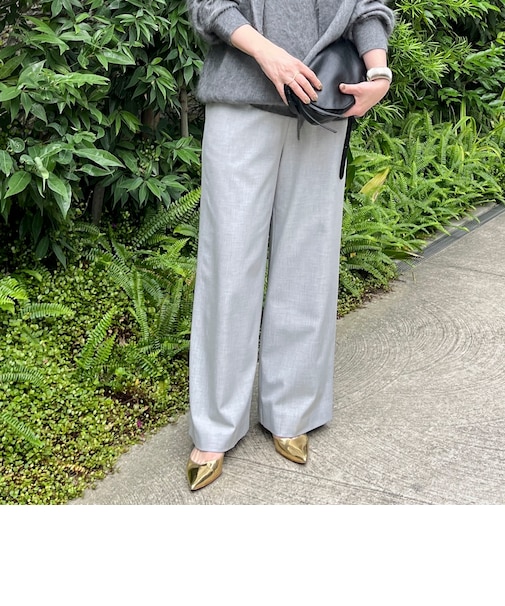 《吸湿発熱》ウォッシャブル裏起毛WARMパンツ