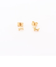 【GIRLS CREW/ガールズクルー】Teeny Tiny Bone Appetit Studs-P