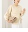【TORRAZZO DONNA/トラッゾドンナ】2WAY Rabbit Fur knit Top