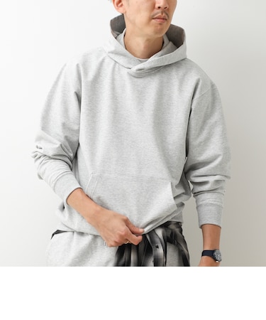 度詰ミニ裏毛ストレッチスウェットフーディー 26AW