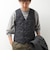 【TAION/タイオン】W-BRESTED SNAP BUTTON DOWN GILET 26AW