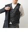 【TAION/タイオン】SINGLE SNAP BUTTON DOWN GILET 26AW
