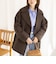 【WEB限定】【TICCA/ティッカ】ウールハウンドトゥースピーコート
