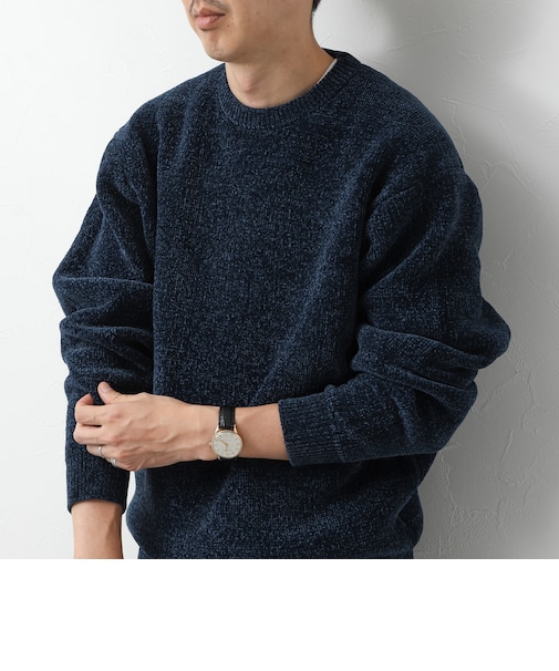 接結モールクルーネック 26AW