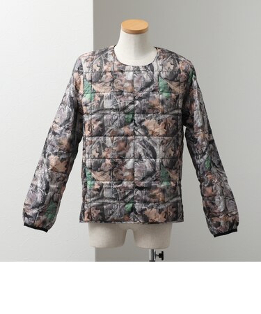 【TAION/タイオン】CREW NECK BUTTON DOWN JK クルーネックダウンジャケット 26AW