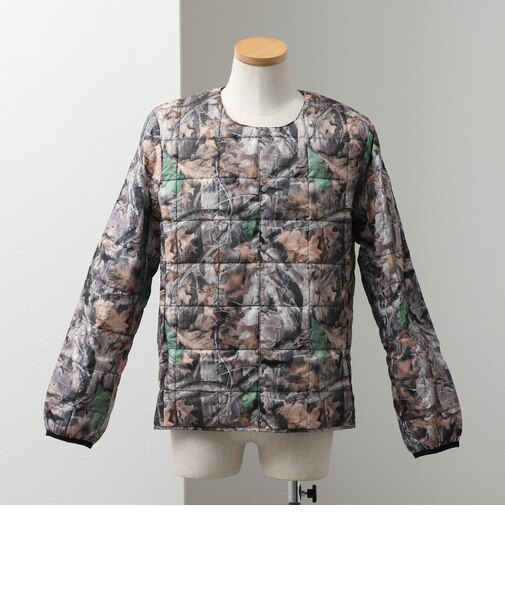【TAION/タイオン】CREW NECK BUTTON DOWN JK クルーネックダウンジャケット 26AW
