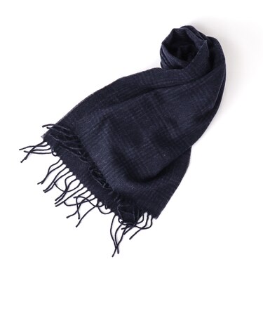 【HILLTOP/ヒルトップ】LAMBSWOOL FANCY SCARF 30cm幅