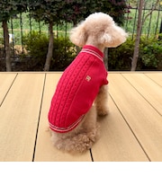 【FR PETS】FRチルデンケーブル柄ベスト