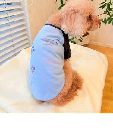 【FR PETS】メッセージ配色Tシャツ