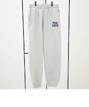 【THE DAYS/ザ デイ】HIGE SWEAT PANTS 髭文字刺繍 スウェットパンツ 裏起毛