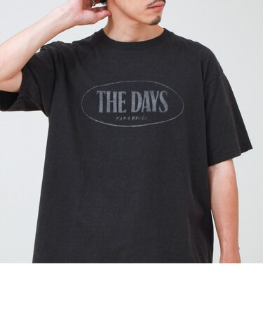 【THE DAYS/ザ デイ】ORBAL 2 TEE オーバルロゴ Tシャツ リフレクタープリント