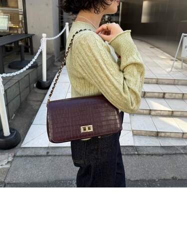 《ショルダーストラップ付き》ビンテージライクチェーンバッグ