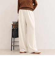 【リピーター続出!/4サイズ展開】とろみWarmストレートイージーパンツ