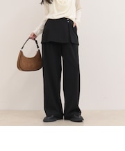 スカートレイヤードパンツ
