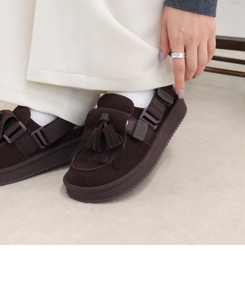 【SHAKA/シャカ】MOC MULE TASSEL SUEDE