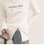 ツイストデザインballetロンTシャツ