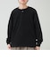 【ヴィンテージライク】硫化染めワッフル ヘンリーネックロングスリーブTシャツ
