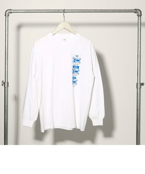 【BLUE GLASS】DELIVERY LONGSLEEVE TEE