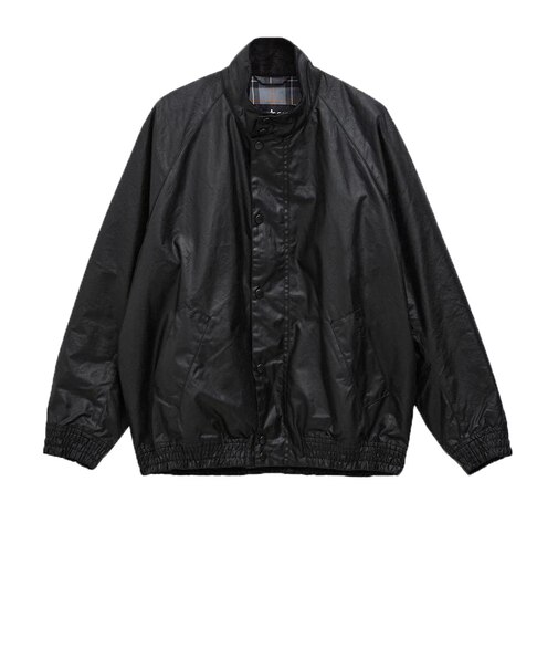 【BARBOUR】【TRANSPORT / トランスポート】スタンドカラー ワックスブルゾン