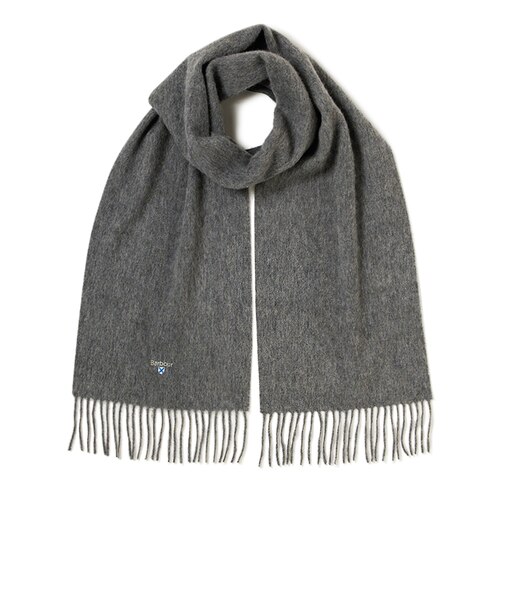 【BARBOUR/バブアー】PLAIN LAMBSWOOL SCARF