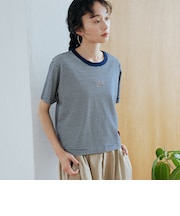 【新色登場】coen(コーエン)ロゴ刺繍コンパクトTシャツ