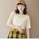 シアーベロアハーフスリーブTシャツ