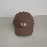 【再入荷/新色登場】coen(コーエン)ロゴ刺繍キャップ