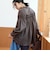 【再入荷/新色登場】ピンタックバンドカラーブラウス
