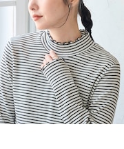 【定番/再入荷/新色登場】メロータートルネックロンT