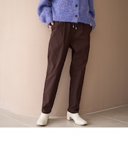 【定番】イージービューティー裏起毛テーパードパンツ(WEB限定サイズあり)