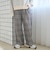 【定番】イージービューティーチェックワイドパンツ（WEB限定サイズあり）