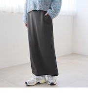 【REVERSE WARM】あったかナロースウェットスカート（WEB限定サイズあり）