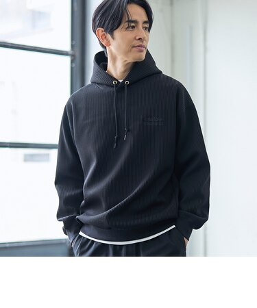SOLOTEX(R)ヘビーワッフルパーカー