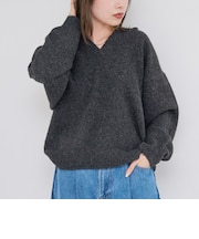 フラッフィーフーディ ウォッシャブルニット(WEB限定カラーあり)