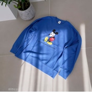 【MICKEY(ミッキー)/別注】アソートロゴ裏毛スウェット(WEB限定サイズあり)