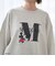 【MICKEY（ミッキー）/別注】アソートロゴ裏毛スウェット（WEB限定サイズあり）