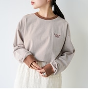 【再入荷/新色登場】coen(コーエン)ロゴ刺繍 ユニロンT