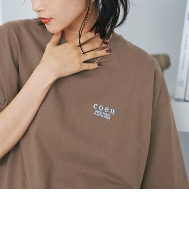 【新色登場】coen(コーエン)ロゴ刺繍 ユニT