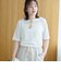 コットンナイロンシアークルー半袖Tシャツ