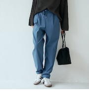 【定番/秋カラー/ストレッチ性/撥水/UVカット】【シリーズ累計販売数20万本突破】イージービューティーテーパードパンツ(WEB限定サイズ)