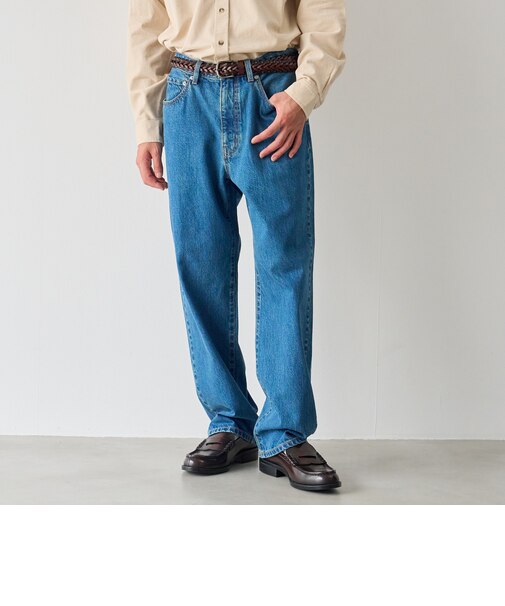 【C.DENIMS】5ポケットストレートデニムパンツ