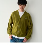 Penneys(ぺニーズ)別注ワンポイントVネック アクリルニットカーディガン