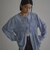 【秋カラー新登場◎/セットアイテム】シアーシャーリングシャツカーデセット