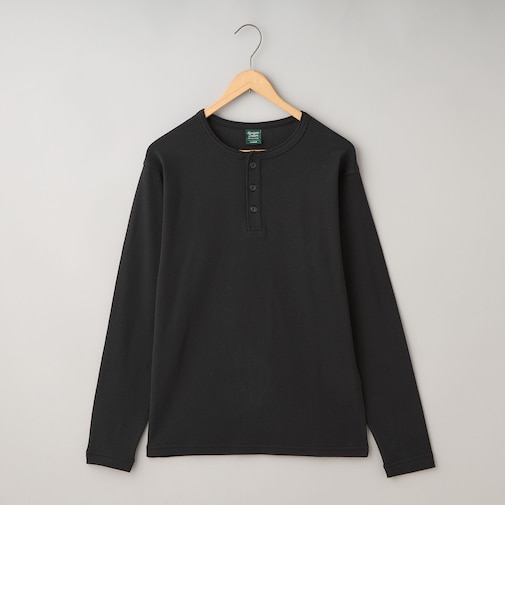 【WEB限定】スパンリブヘンリーベーシックTシャツ