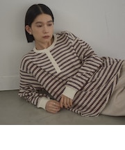 カワリ天竺 ヘンリーネックロンT