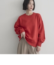 【好評ニットが今年も登場◎】スウェットライク2wayニット(WEB限定カラーあり)