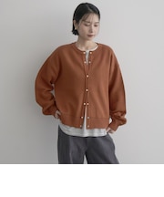 スウェットライク2wayニットカーディガン(WEB限定カラーあり)