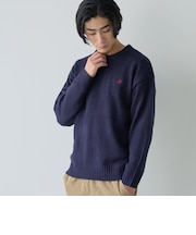 【WEB限定】POLO BCS（ポロ・ビーシーエス）ガゼットステッチクルーネックニット