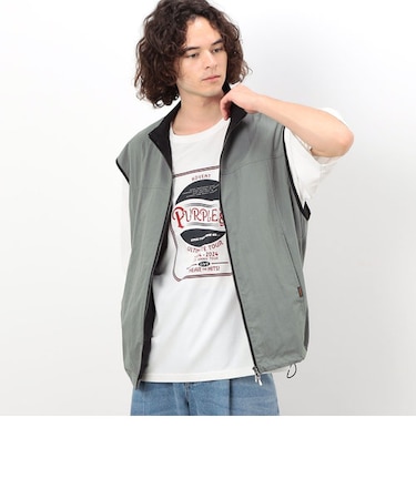 コットンナイロンベスト